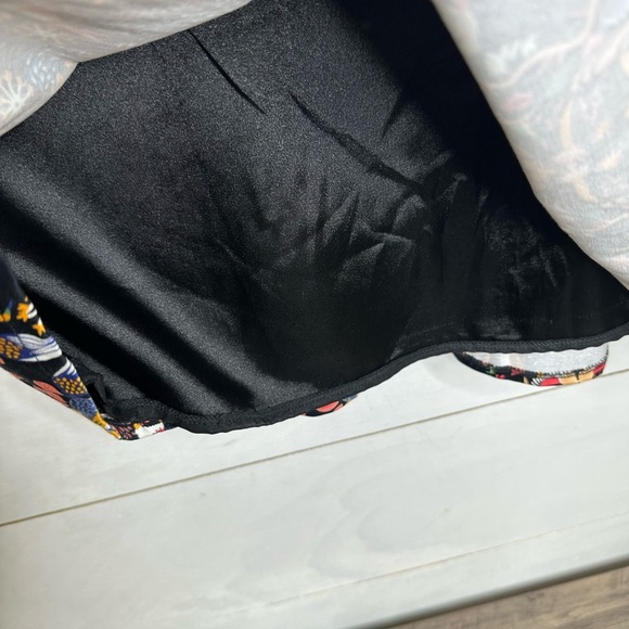 Anthropologie Eva Franco Fox Hare Wilderness Whimsey Animal Skirt Size 4 - Picture 3 of 6